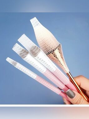 Mesh Protective Brush Covers for Makeup Brushes (20 pcs)